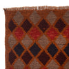 Baluchi Rug Handmade Orange Geometric 4x6 ft
