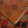 Baluchi Rug Handmade Orange Geometric 4x6 ft