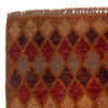Baluchi Rug Handmade Orange Geometric 4x6 ft