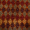 Baluchi Rug Handmade Orange Geometric 4x6 ft
