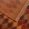 Baluchi Rug Handmade Orange Geometric 4x6 ft
