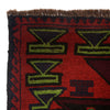 Baluchi Rug Handmade Red Floral 4x6 ft