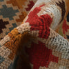 Baluchi Rug Handmade Tan Geometric 4x6 ft