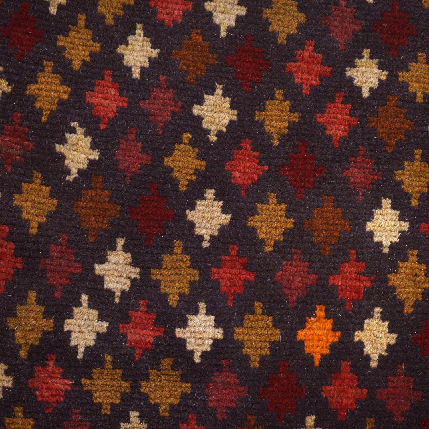 Baluchi Rug Handmade Multi Geometric 4x6 ft