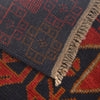 Baluchi Rug Handmade Red Floral 4x6 ft