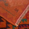 Baluchi Rug Handmade Orange Geometric 4x6 ft