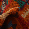 Baluchi Rug Handmade Orange Geometric 4x6 ft