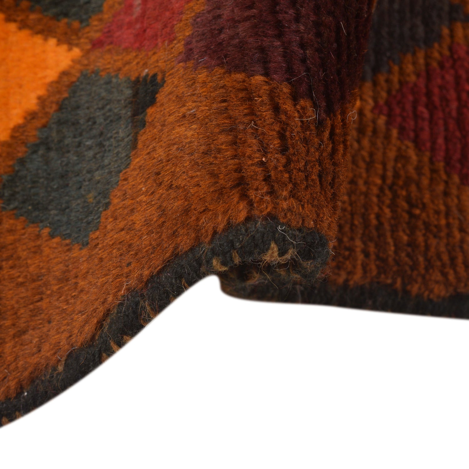 Baluchi Rug Handmade Light Brown Geometric 4x6 ft