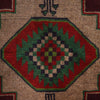 Baluchi Rug Handmade Deep Blue Geometric 4x6 ft