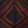 Baluchi Rug Handmade Dark Blue Geometric 4x6 ft