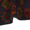 Baluchi Rug Handmade Dark Blue Geometric 4x6 ft