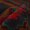 Baluchi Rug Handmade Dark Blue Geometric 4x6 ft
