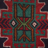 Baluchi Rug Handmade Dark Blue Geometric 4x6 ft