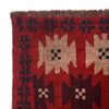 Baluchi Rug Handmade Red Floral 4x6 ft