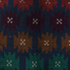 Baluchi Rug Handmade Dark Blue Geometric 4x6 ft