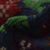 Baluchi Rug Handmade Dark Blue Geometric 4x6 ft
