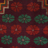 Baluchi Rug Handmade Multi Geometric 4x6 ft