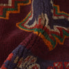 Baluchi Rug Handmade Multi Geometric 4x6 ft