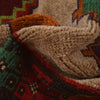 Baluchi Rug Handmade Tan Geometric 4x6 ft