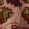 Baluchi Rug Handmade Tan Floral 4x6 ft