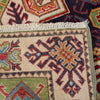 Kazak Rug Handmade Green Medallion 3x5 ft