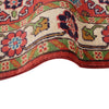 Kazak Rug Handmade Red Medallion 2x4 ft