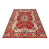 Heriz Area Rug Handmade Red Medallion 9x12 ft