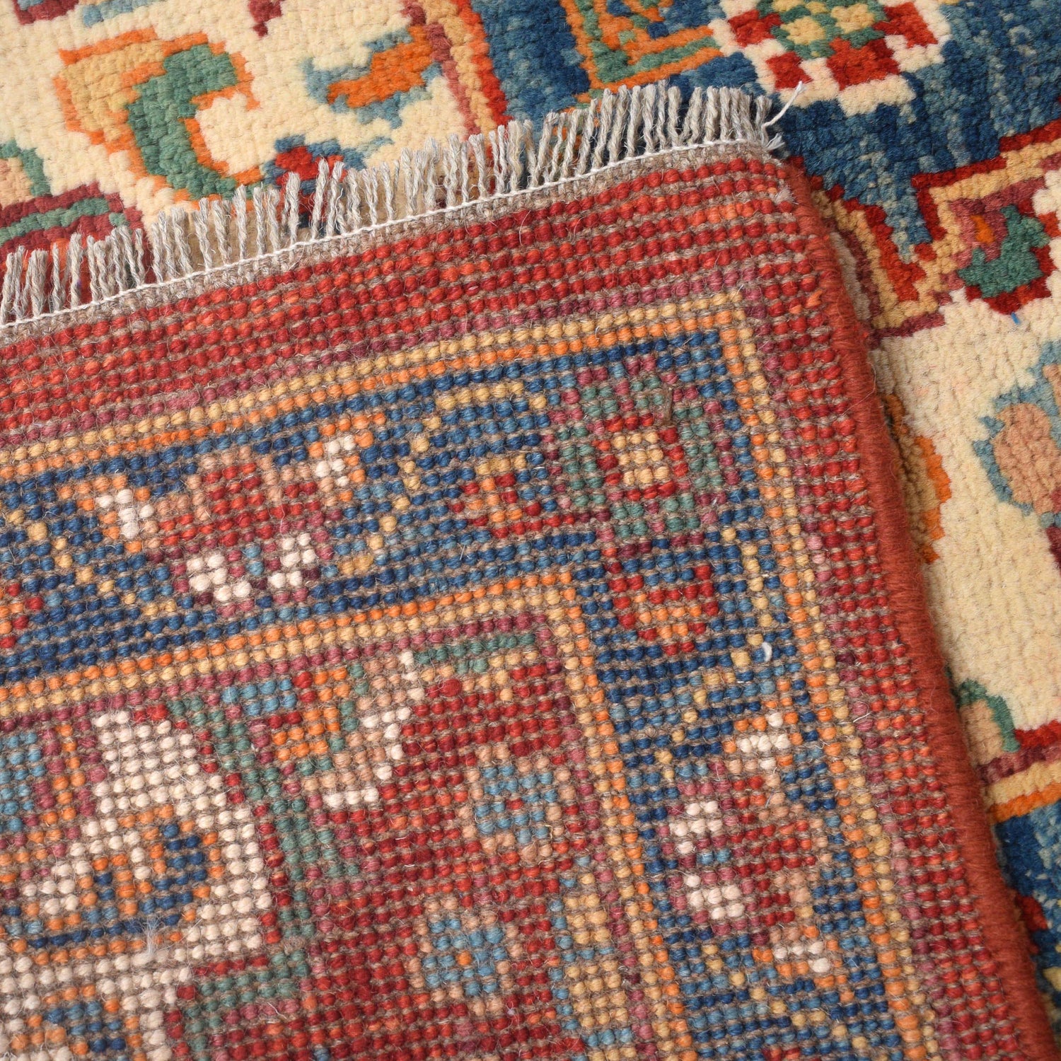 Heriz Area Rug Handmade Red Medallion 9x12 ft