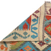 Handmade Multi Kilim Geometric 10' Runner