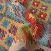 Handmade Multi Kilim Geometric 10' Runner