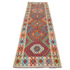 Handmade Multi Kilim Geometric 10' Runner