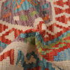 Handmade Multi Kilim Geometric 10' Runner