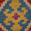 Handmade Multi Kilim Geometric 10' Runner