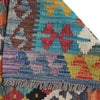 Handmade Multi Kilim Geometric 10' Runner