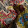 Handmade Multi Kilim Geometric 10' Runner