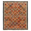 Handmade Multi Kilim Geometric 4x7 ft