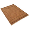 Nakhunak Kilim Area Rug Handmade Yellow Geometric 2x4 ft