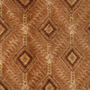 Nakhunak Kilim Area Rug Handmade Yellow Geometric 2x4 ft