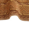 Nakhunak Kilim Area Rug Handmade Yellow Geometric 2x4 ft
