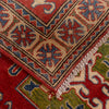 Kazak Rug Handmade Red Medallion 4x6 ft