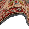 Kazak Rug Handmade Blue Medallion 4x6 ft
