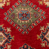Kazak Rug Handmade Red Medallion 4x7 ft