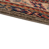 Kazak Rug Handmade Gray Medallion 4x7 ft