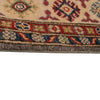 Kazak Rug Handmade Gray Medallion 4x6 ft