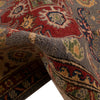 Kazak Rug Handmade Gray Medallion 4x6 ft