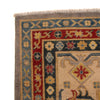 Kazak Rug Handmade Gray Medallion 8x10 ft