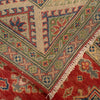 Kazak Rug Handmade Red Medallion 4x7 ft