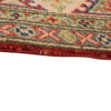 Kazak Rug Handmade Red Medallion 4x7 ft