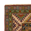 Kazak Rug Handmade Red Medallion 4x7 ft
