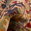 Kazak Rug Handmade Ivory Medallion 4x7 ft